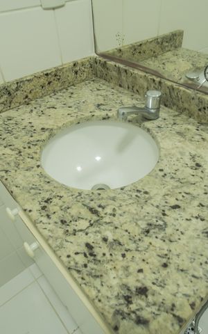 Apartamento para alugar com 37m², 1 quarto e 1 vaga Apartamento para alugar com 37m², 1 quarto e 1 vagaBanheiro da Suíte