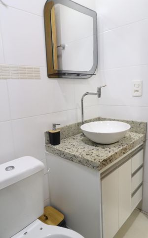Apartamento para alugar com 39m², 1 quarto e 1 vagaBanheiro Social