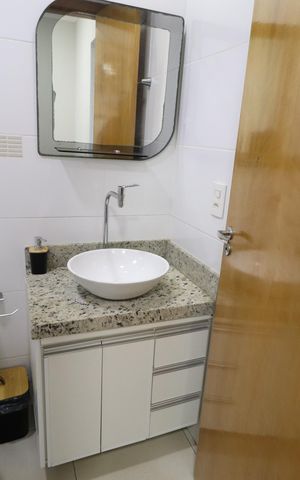 Apartamento para alugar com 39m², 1 quarto e 1 vagaBanheiro Social