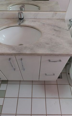Apartamento para alugar com 128m², 3 quartos e 2 vagasBanheiro suite 1