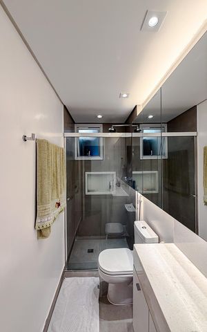 Apartamento para alugar com 70m², 3 quartos e 1 vaga Apartamento para alugar com 70m², 3 quartos e 1 vagaBanheiro