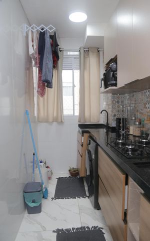 Apartamento para alugar com 48m², 2 quartos e sem vaga Apartamento para alugar com 48m², 2 quartos e sem vagaCozinha/ area de serviço