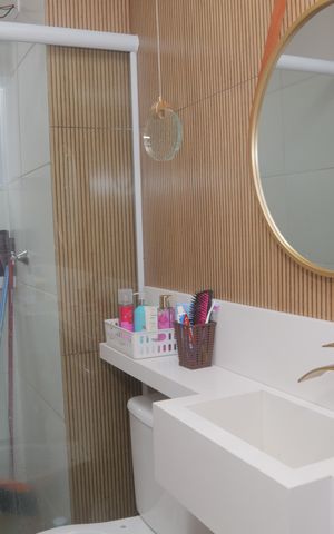Apartamento para alugar com 48m², 2 quartos e sem vaga Apartamento para alugar com 48m², 2 quartos e sem vagaBanheiro