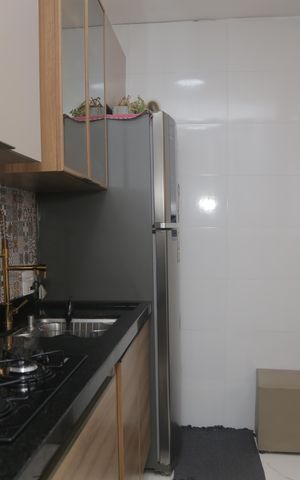 Apartamento para alugar com 48m², 2 quartos e sem vaga Apartamento para alugar com 48m², 2 quartos e sem vagaCozinha