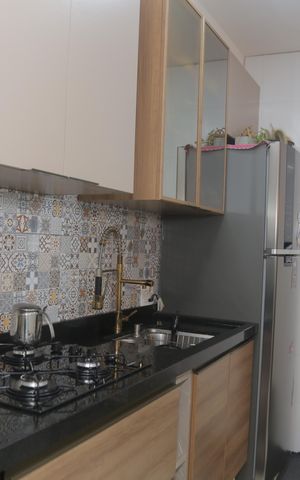 Apartamento para alugar com 48m², 2 quartos e sem vaga Apartamento para alugar com 48m², 2 quartos e sem vagaCozinha