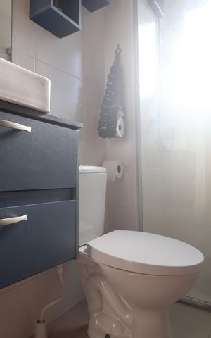 Apartamento para alugar com 43m², 2 quartos e 1 vagaBanheiro