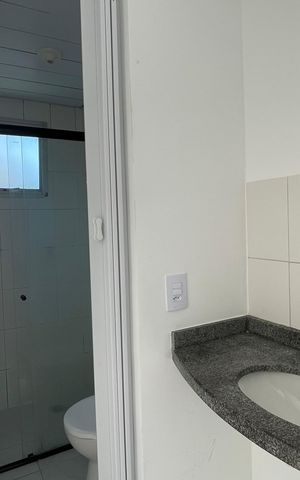 Apartamento para alugar com 48m², 2 quartos e 1 vaga Apartamento para alugar com 48m², 2 quartos e 1 vagaBanheiro