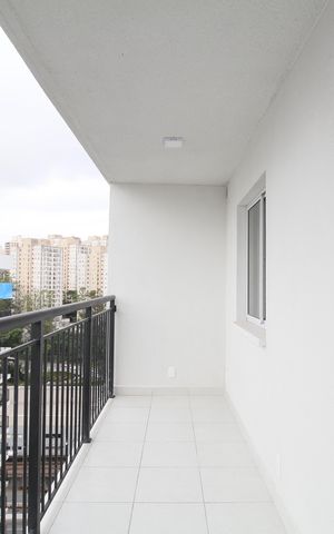 Apartamento para alugar com 44m², 2 quartos e sem vagaVaranda