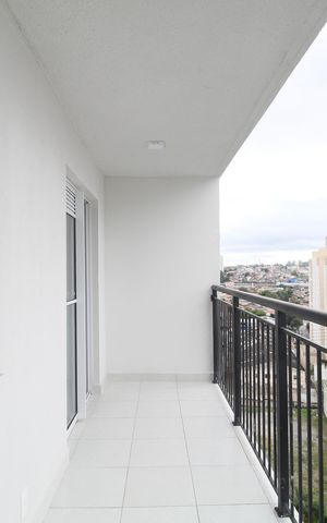 Apartamento para alugar com 44m², 2 quartos e sem vagaVaranda