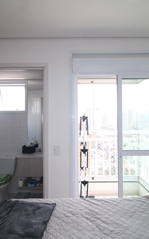 Apartamento à venda com 81m², 3 quartos e 2 vagasQuarto 3