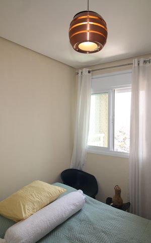 Apartamento à venda com 81m², 3 quartos e 2 vagasQuarto 2