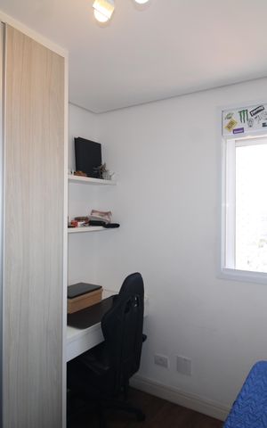 Apartamento à venda com 81m², 3 quartos e 2 vagasQuarto 1