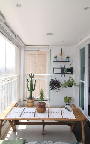 Apartamento à venda com 81m², 3 quartos e 2 vagasVaranda