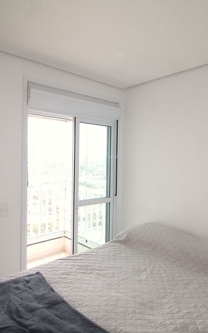 Apartamento à venda com 81m², 3 quartos e 2 vagasQuarto 3