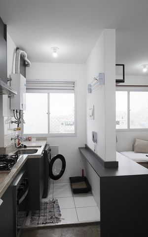 Apartamento à venda com 39m², 2 quartos e sem vagaCozinha - Armários