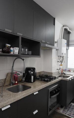 Apartamento à venda com 39m², 2 quartos e sem vagaCozinha - Armários
