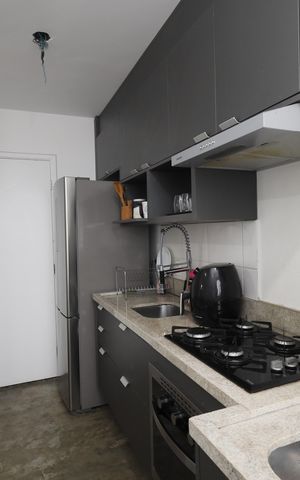 Apartamento à venda com 39m², 2 quartos e sem vagaCozinha - Armários