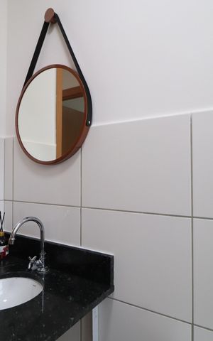 Apartamento para alugar com 48m², 2 quartos e 1 vagaBanheiro Social