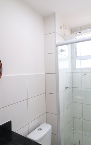 Apartamento para alugar com 48m², 2 quartos e 1 vagaBanheiro Social