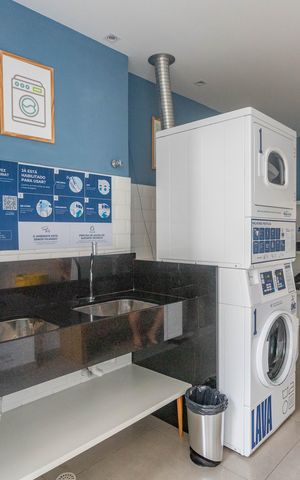 Apartamento para alugar com 41m², 2 quartos e 1 vaga Apartamento para alugar com 41m², 2 quartos e 1 vagaLavanderia