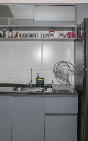 Apartamento à venda com 27m², 1 quarto e sem vaga Apartamento à venda com 27m², 1 quarto e sem vagaSala e Cozinha