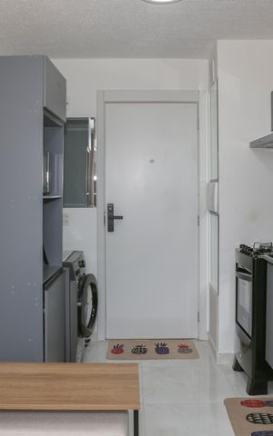 Apartamento à venda com 27m², 1 quarto e sem vaga Apartamento à venda com 27m², 1 quarto e sem vagaSala e Cozinha