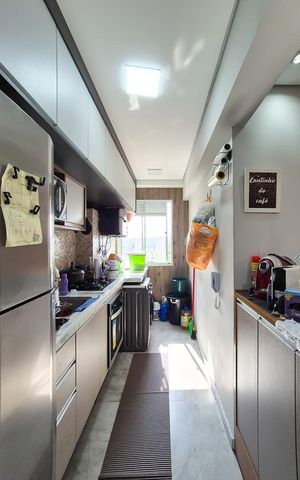 Apartamento à venda com 42m², 2 quartos e sem vaga Apartamento à venda com 42m², 2 quartos e sem vagaCozinha e Área de Serviço