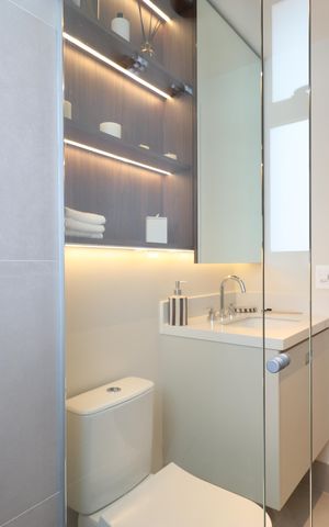 Apartamento à venda com 79m², 2 quartos e 1 vagaBanheiro da Suíte 2
