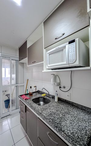 Apartamento à venda com 50m², 1 quarto e 1 vaga Apartamento à venda com 50m², 1 quarto e 1 vagaCozinha