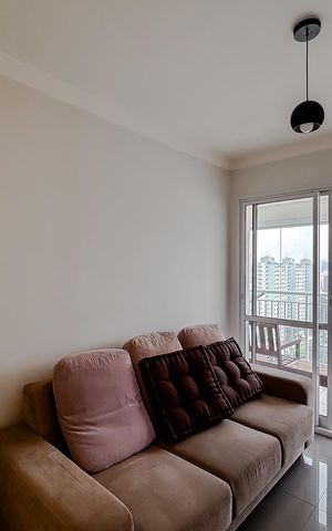 Apartamento à venda com 50m², 1 quarto e 1 vaga Apartamento à venda com 50m², 1 quarto e 1 vagaSala