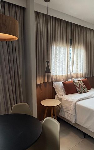 Studio para alugar com 28m², 1 quarto e sem vaga