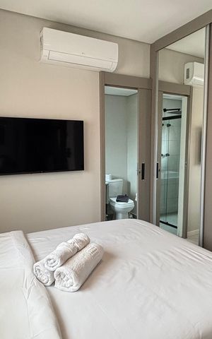 Studio para alugar com 28m², 1 quarto e sem vaga