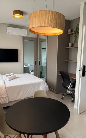 Studio para alugar com 28m², 1 quarto e sem vaga