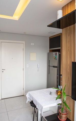 Apartamento à venda com 43m², 2 quartos e 1 vagaSala