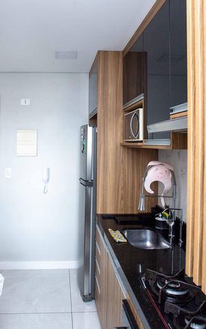 Apartamento à venda com 43m², 2 quartos e 1 vagaCozinha