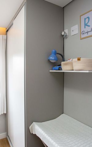 Apartamento à venda com 43m², 2 quartos e 1 vagaQuarto 2
