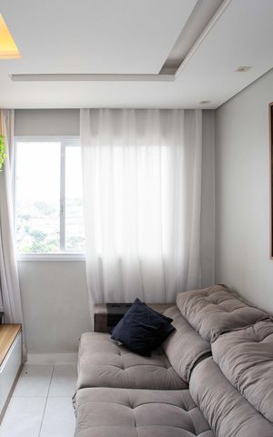 Apartamento à venda com 43m², 2 quartos e 1 vagaSala