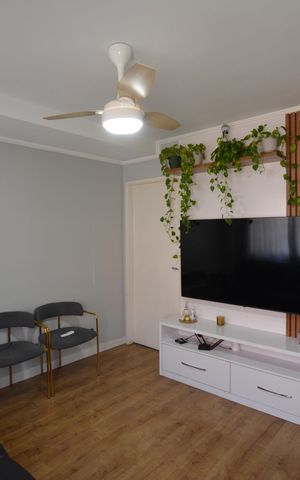 Casa de condomínio à venda com 120m², 3 quartos e 2 vagasSALA