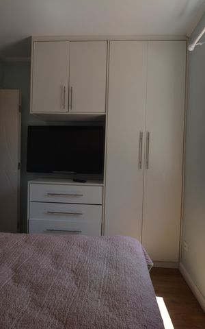 Casa de condomínio à venda com 120m², 3 quartos e 2 vagasQUARTO 2