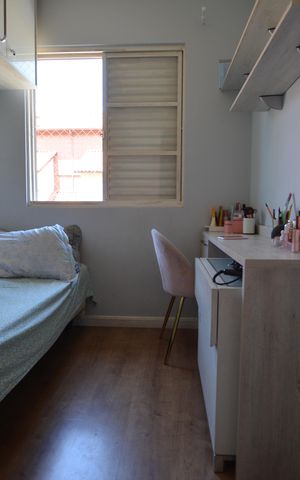 Casa de condomínio à venda com 120m², 3 quartos e 2 vagasQUARTO 1