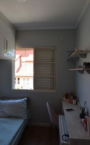 Casa de condomínio à venda com 120m², 3 quartos e 2 vagasQUARTO 1