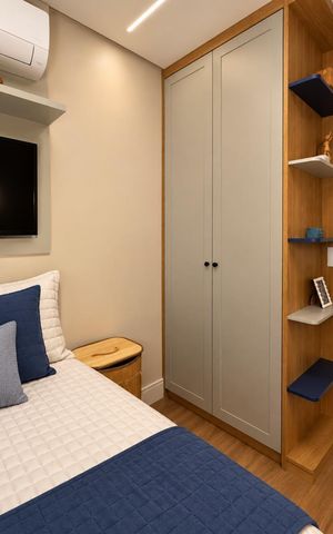 Apartamento à venda com 69m², 3 quartos e 1 vaga Apartamento à venda com 69m², 3 quartos e 1 vagaQuarto 2