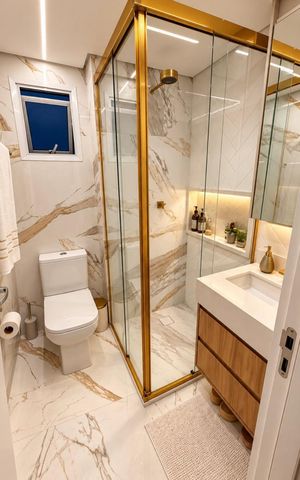Apartamento à venda com 69m², 3 quartos e 1 vaga Apartamento à venda com 69m², 3 quartos e 1 vagaBanheiro 2