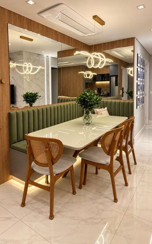 Apartamento à venda com 69m², 3 quartos e 1 vaga Apartamento à venda com 69m², 3 quartos e 1 vagaSala de Jantar