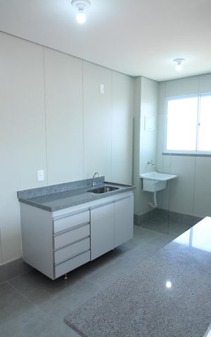 Apartamento para alugar com 52m², 2 quartos e 2 vagasCozinha e Área de Serviço