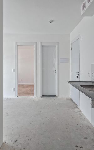 Apartamento à venda com 37m², 2 quartos e sem vaga
