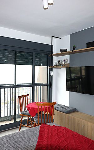 Studio para alugar com 28m², 1 quarto e 1 vagaEspaço integrados