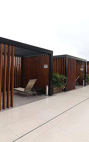 Studio para alugar com 28m², 1 quarto e 1 vagaRooftop - piscina
