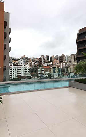 Studio para alugar com 28m², 1 quarto e 1 vagaRooftop - piscina