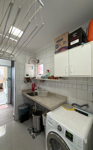 Apartamento à venda com 145m², 3 quartos e 3 vagasÁrea de Serviço